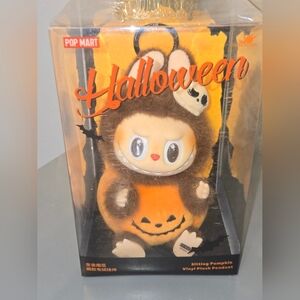 Pop Mart Halloween Sitting Pumpkin Vinyl Plush Pendant